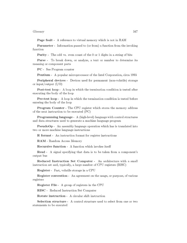Computer Organization with MIPS - Page 347